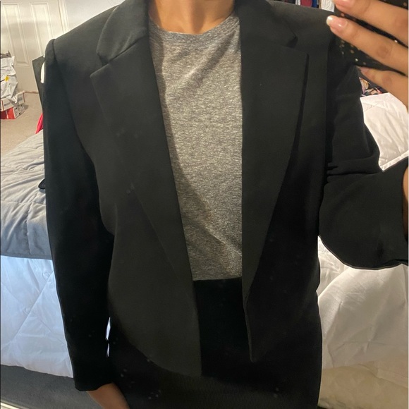 NWT H&M Black Full Sleeve Blazer - Picture 4 of 6
